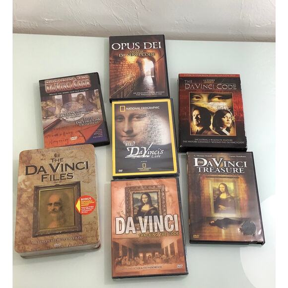 The Da Vinci Code bundle DVD total of 12 DVD EUC - Picture 4 of 12